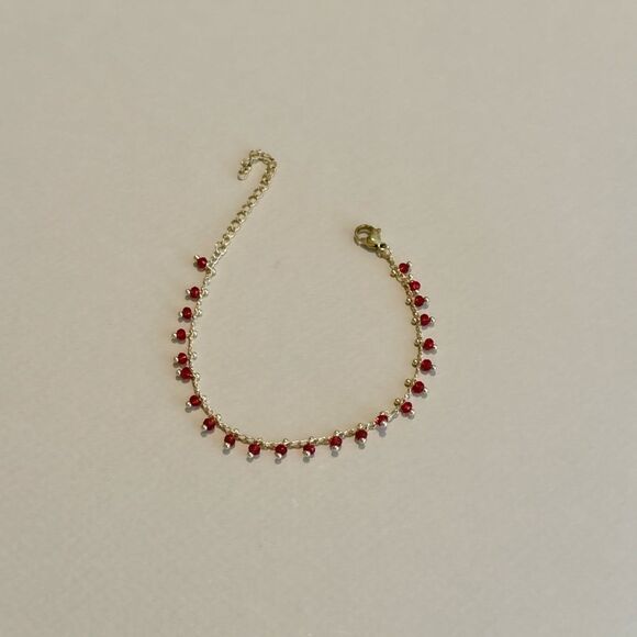 Boho beaded bracelet M1091 - Picture 2 of 4